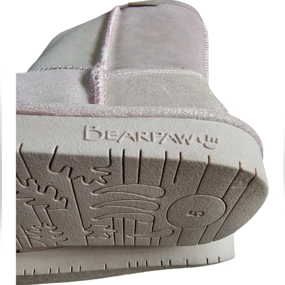 EC | NWOT | Bearpaw Emma | Youth Boot | Pink Glitter | Size: 5 - Picture 11 of 15